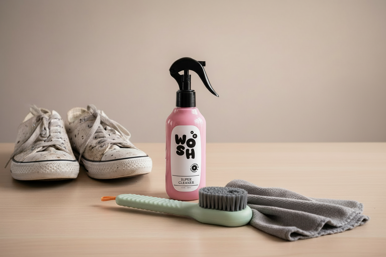 Wosh Dirty Shoe Cleaning Setup